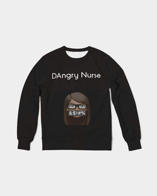 Angry Black Men's Classic French Terry Crewneck Pullover