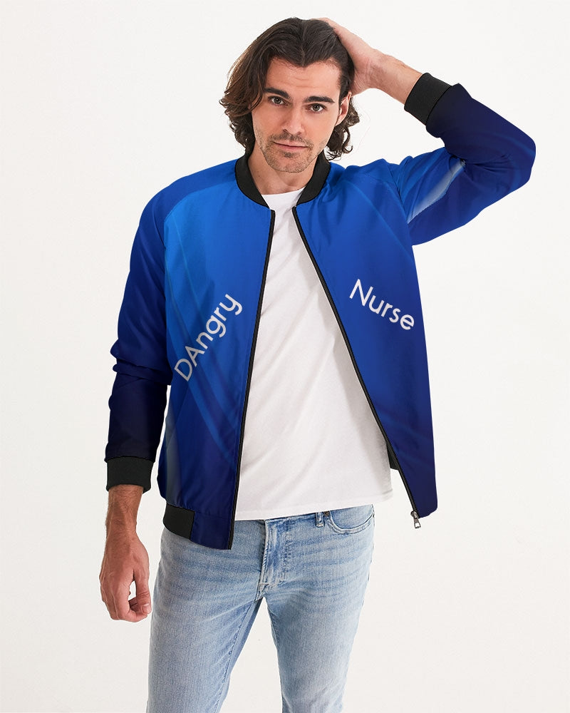 Angry Blue Men's Bomber Jacket