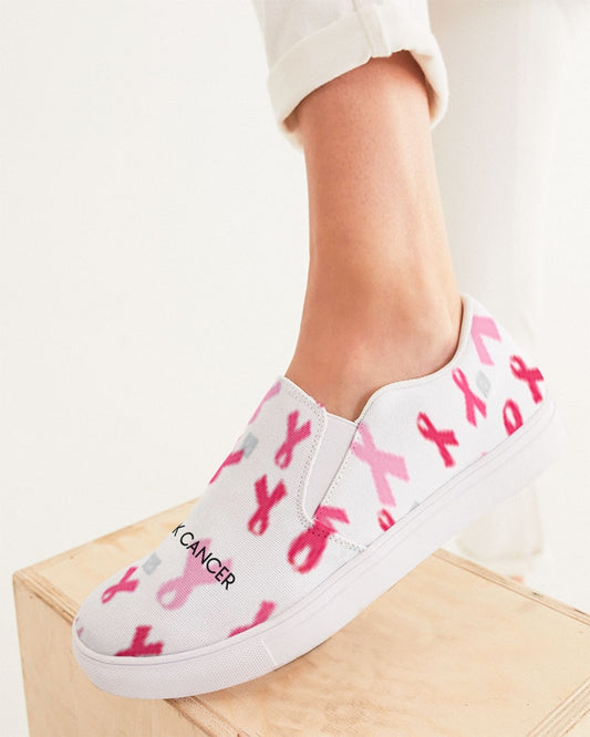 Special Edition F&$!#%K CANCER Women's Slip-On Canvas Shoe