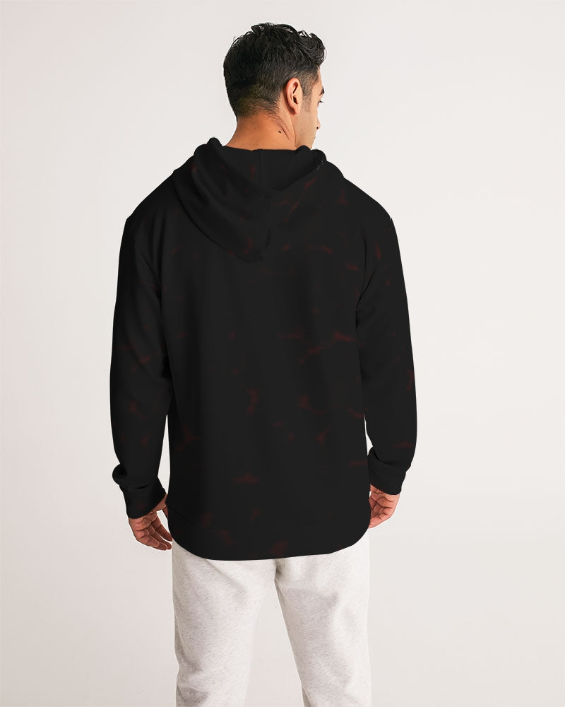 Angry Black-and-Red Men's Hoodie