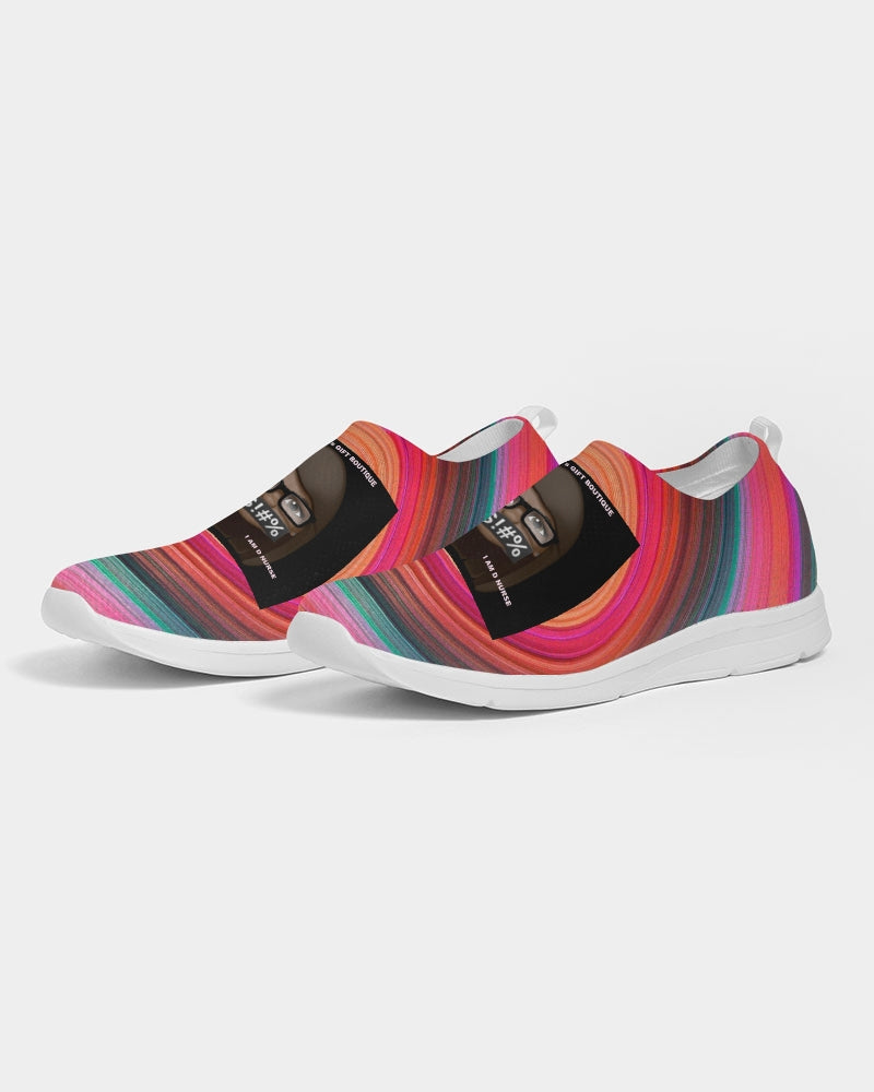 Angry eye Women's Slip-On Flyknit Shoe