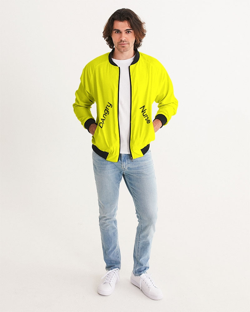 Angry Yellow Men's Bomber Jacket