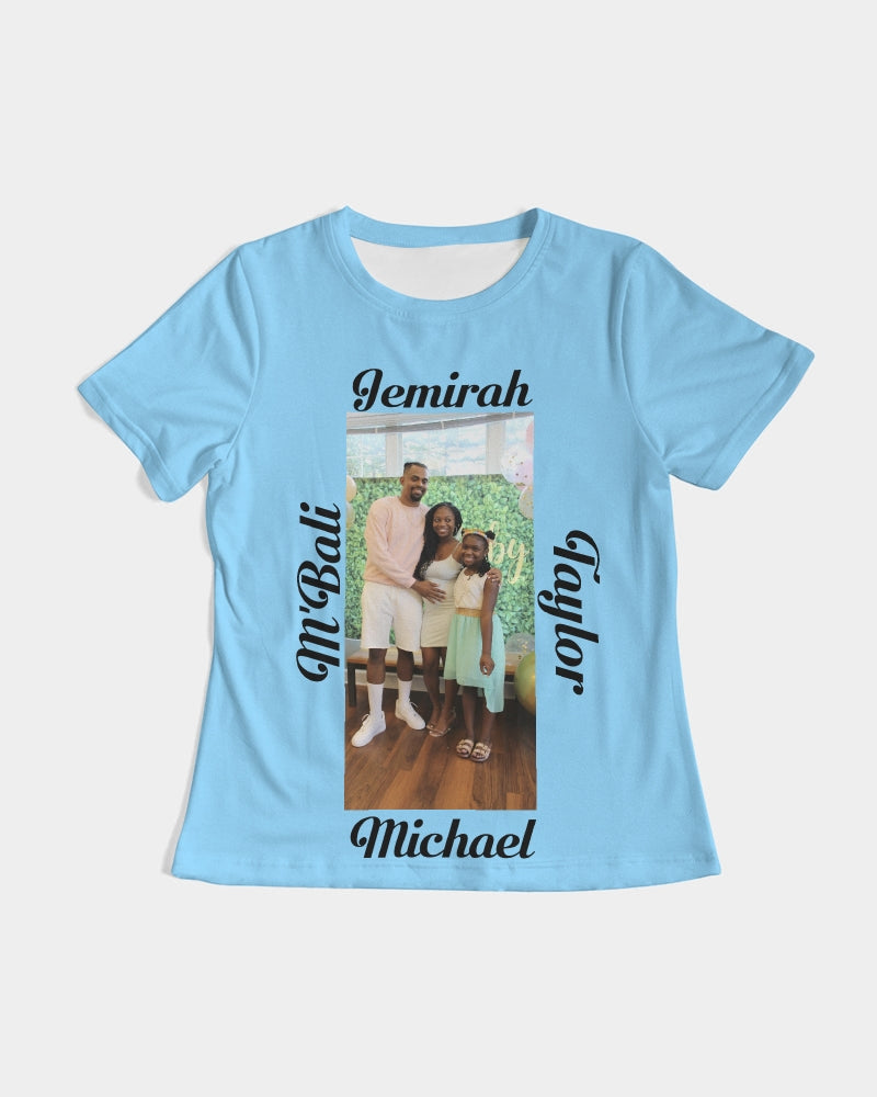 Angry pastel blue Women's Tee