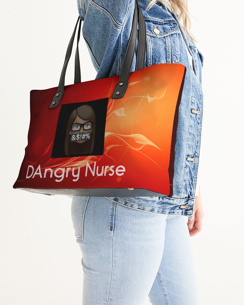 DAngry Nurse red Stylish Tote