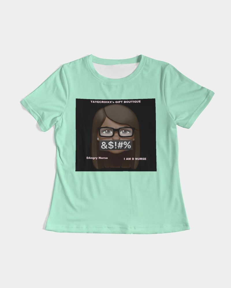 Angry pastel green Women's Tee