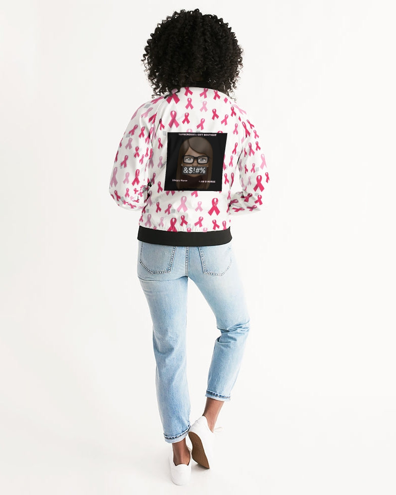 Special Edition F&$!#%K CANCER Women's Bomber Jacket