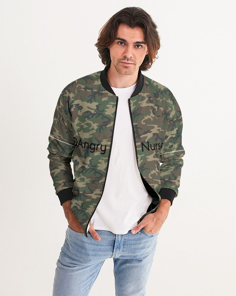 ANGRY CAMOFLAGE Men's Bomber Jacket