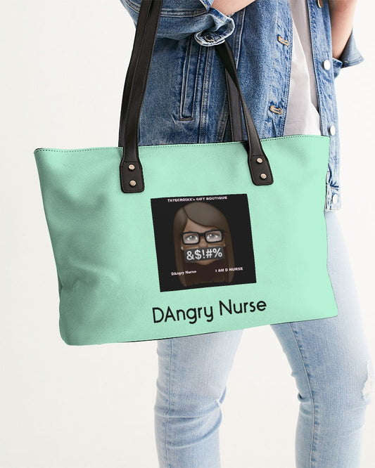 Angry pastel green Stylish Tote
