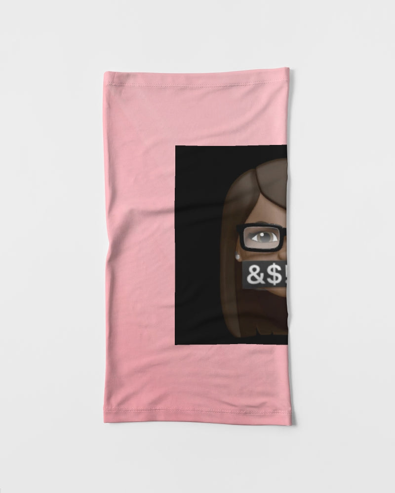 Angry Pink Neck Gaiter Set