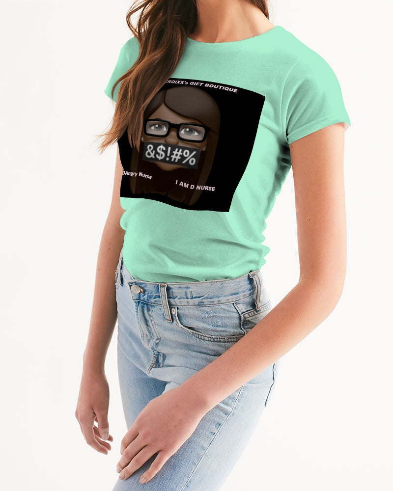 Angry pastel green Women's Tee