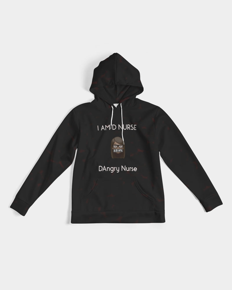 Angry Black-and-Red Men's Hoodie