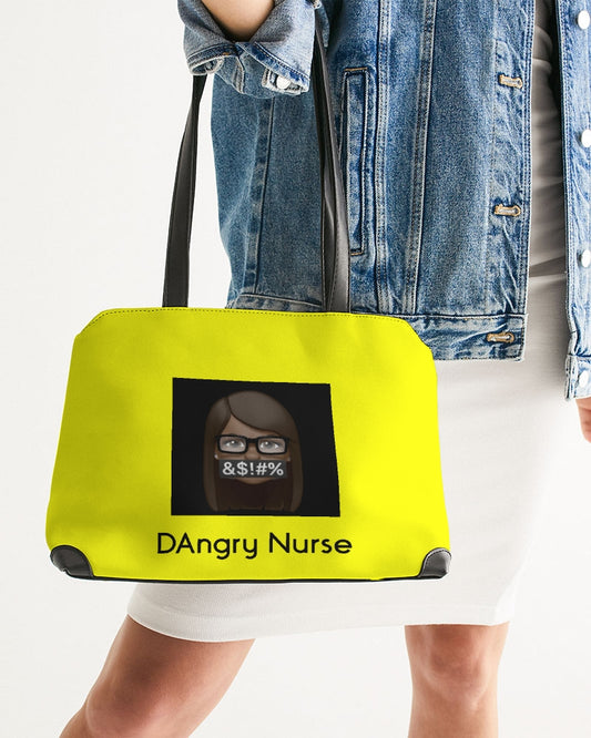 Angry Yellow Shoulder Bag