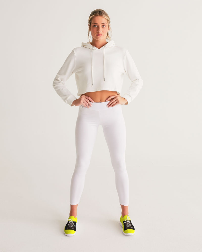 Angry Yellow Women's Lace Up Flyknit Shoe