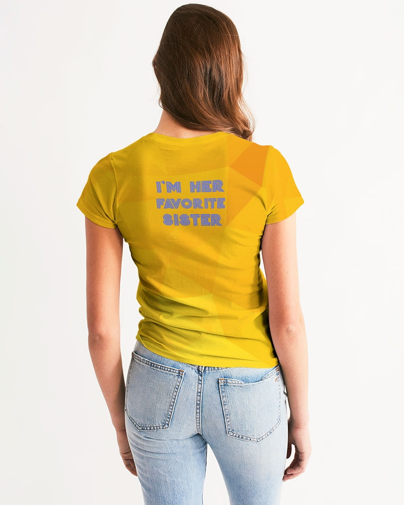 vector-yellow Women's Tee