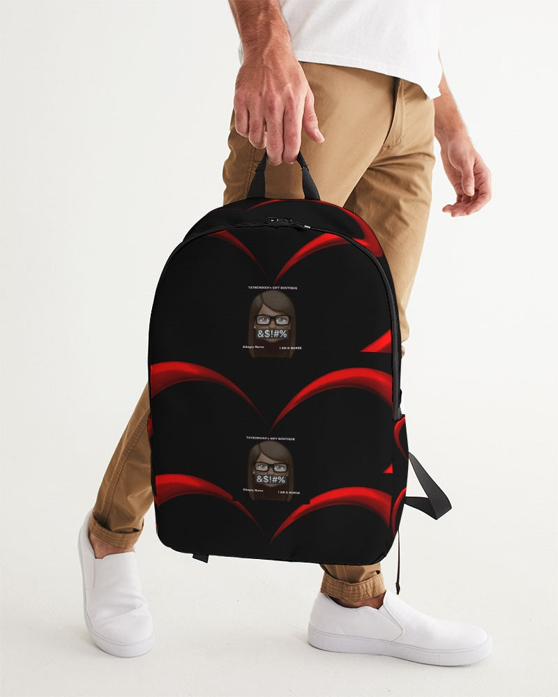 Angry Hearts Large Backpack
