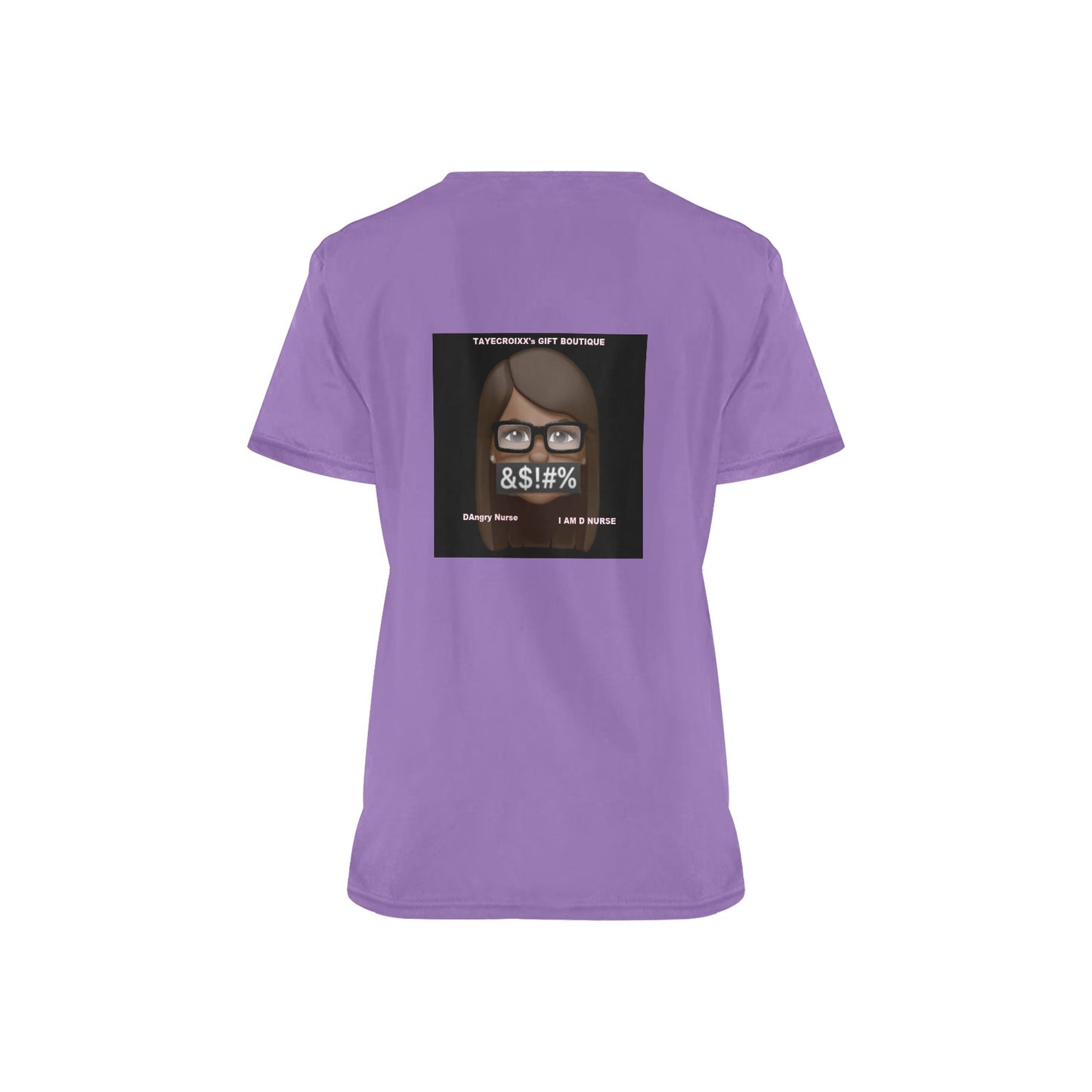 DAngry Nurse Scrub Top