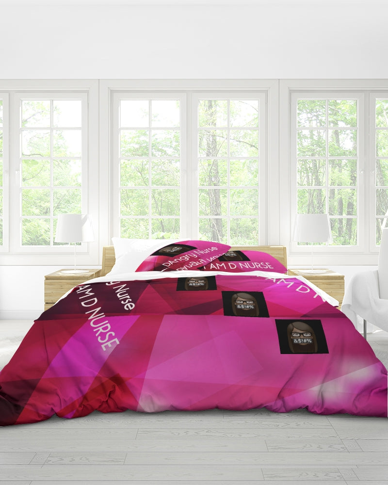 DAngry Pink King Duvet Cover Set