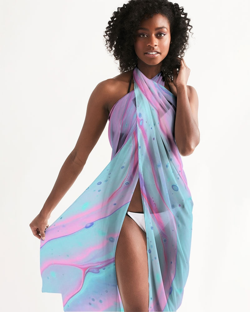 Angry Tye Dye Swim Cover Up