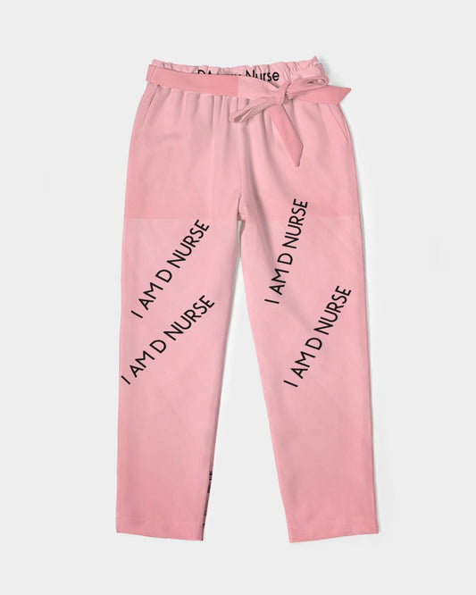 Angry Pink Women's Belted Tapered Pants