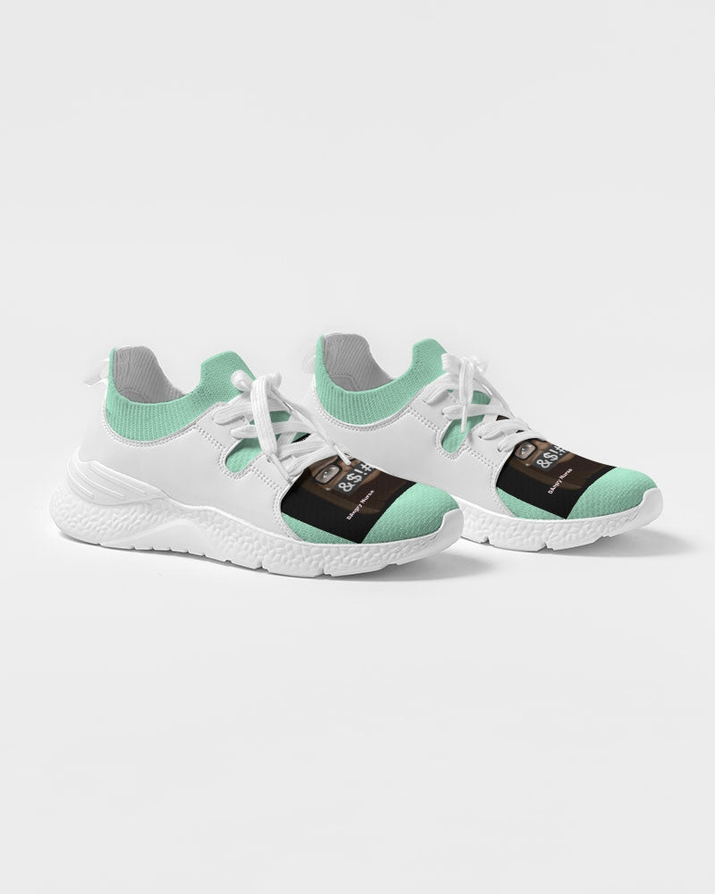 Angry pastel green Women's Two-Tone Sneaker
