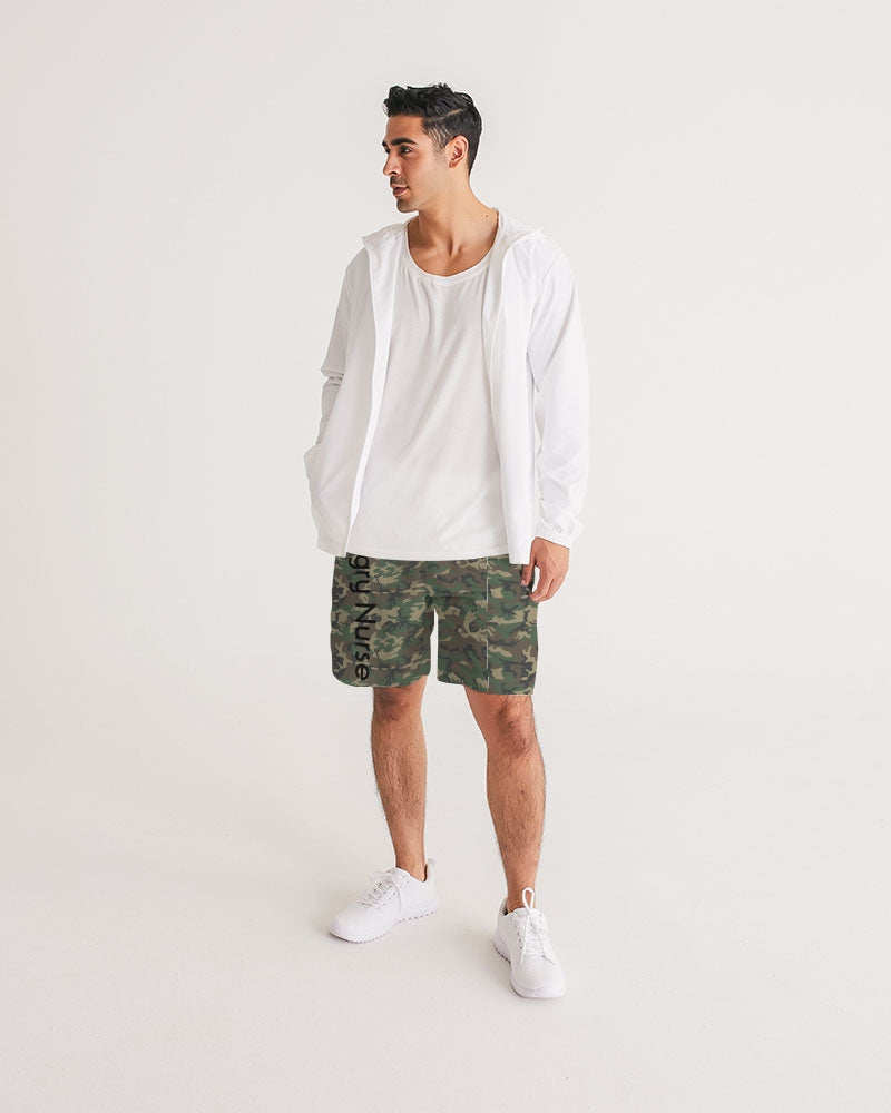 ANGRY CAMOFLAGE Men's Jogger Shorts