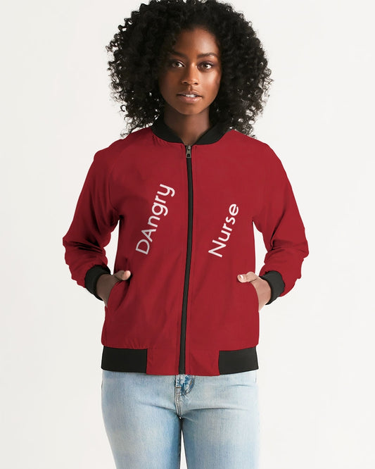 red Women's Bomber Jacket