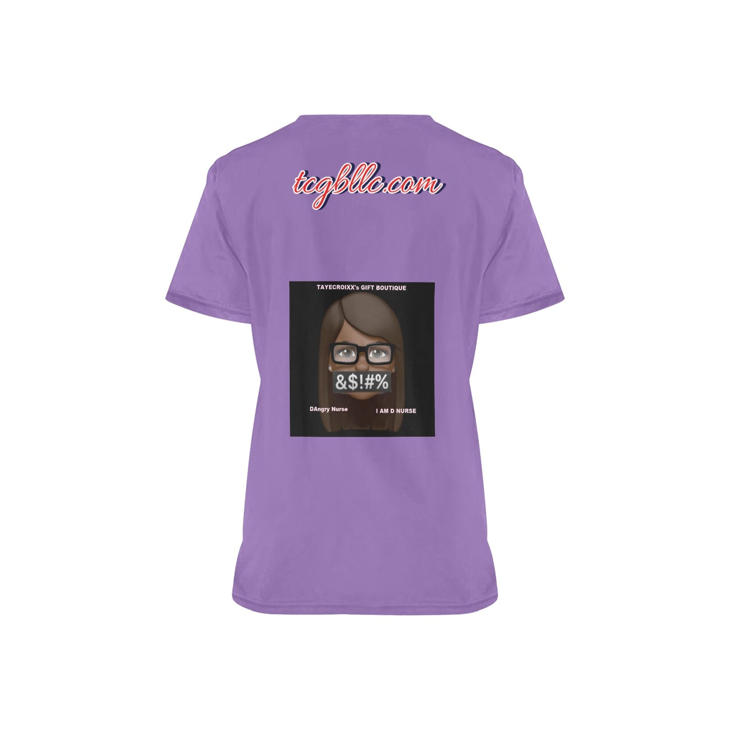 DAngry Nurse Scrub Top