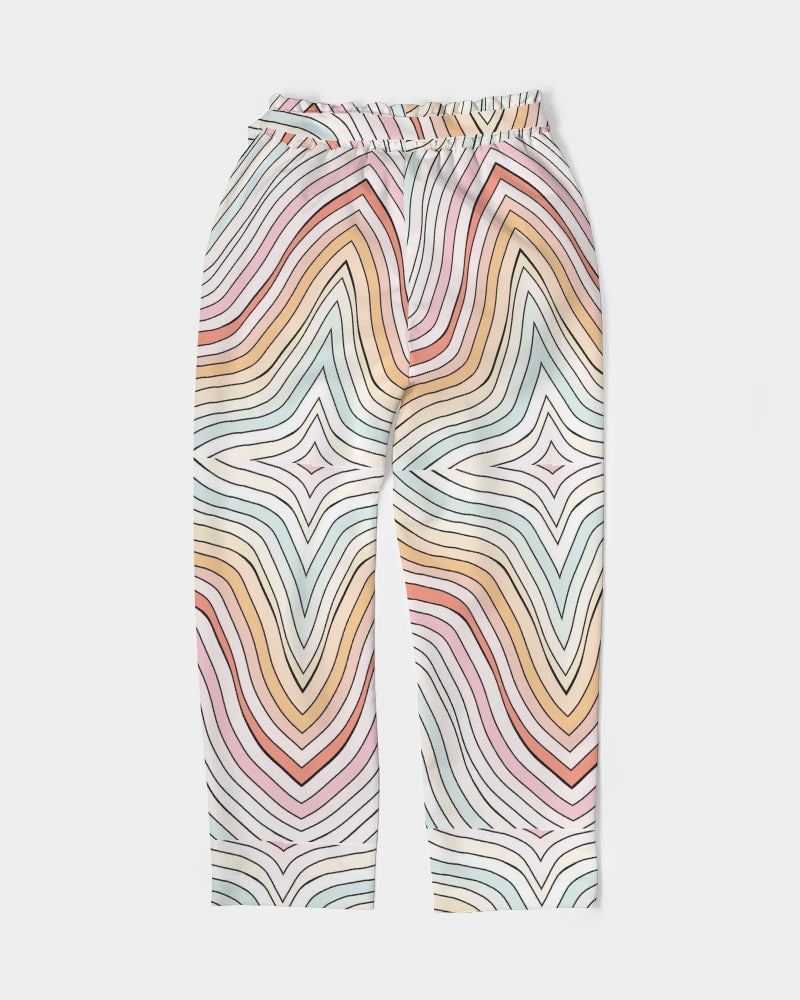 Angry waves Women's Belted Tapered Pants