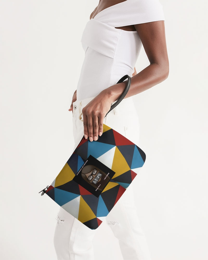 Angry Triangles Daily Zip Pouch