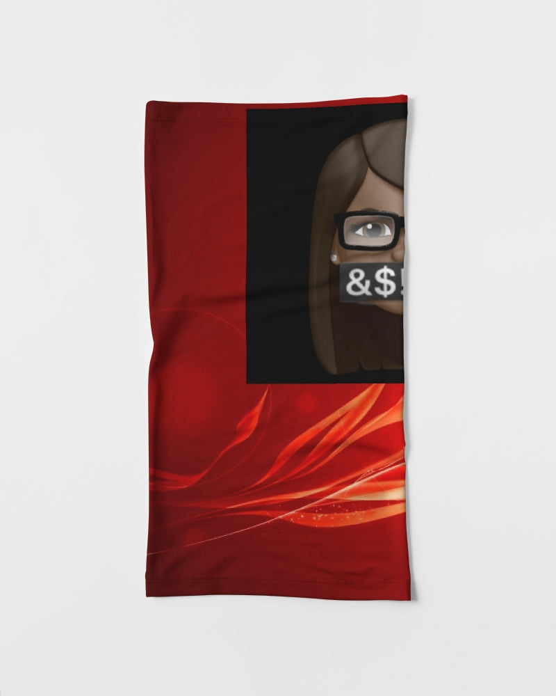 DAngry Nurse red Neck Gaiter Set