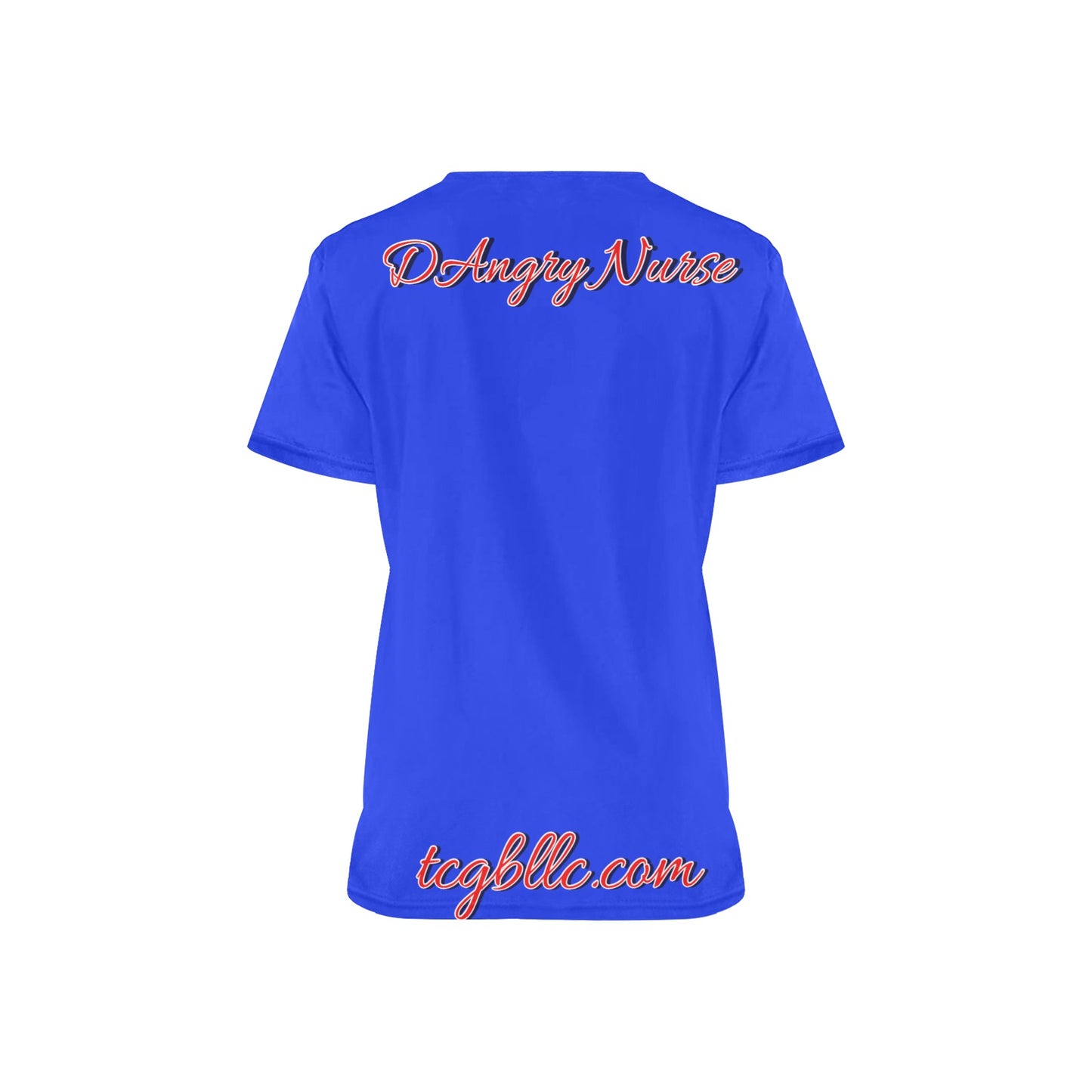 DAngry Nurse Scrub Top