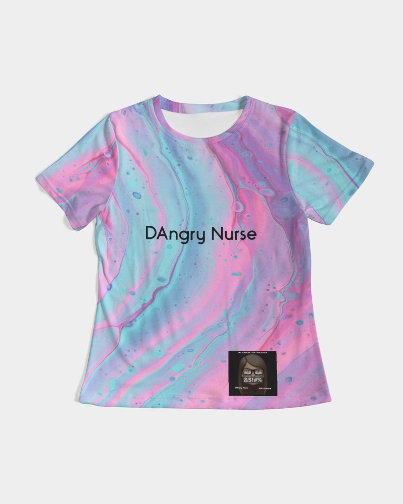 Angry Tye Dye Women's Tee