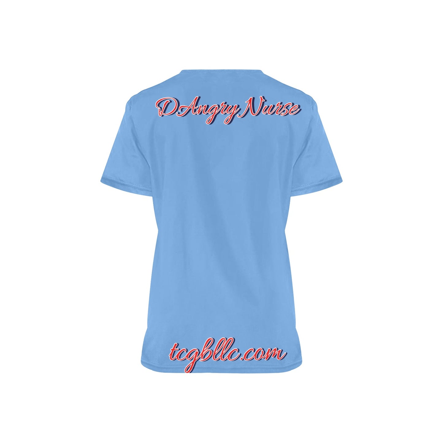 DAngry Nurse Scrub Top