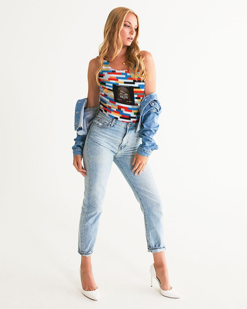 Angry Blocks Women's Tank