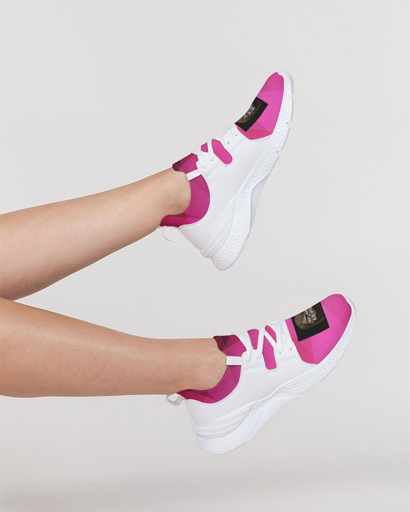 DAngry Pink Women's Two-Tone Sneaker