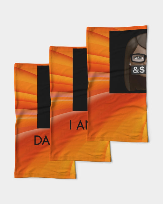 angry orange Neck Gaiter Set