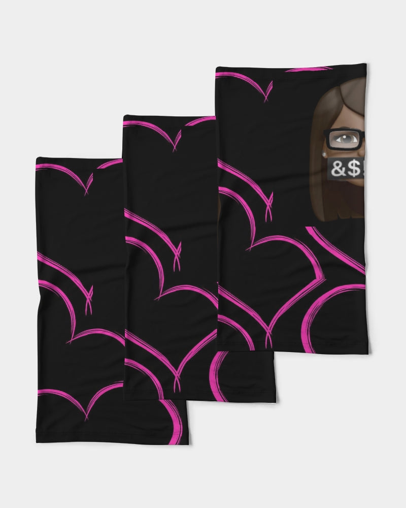 Angry hearts Neck Gaiter Set