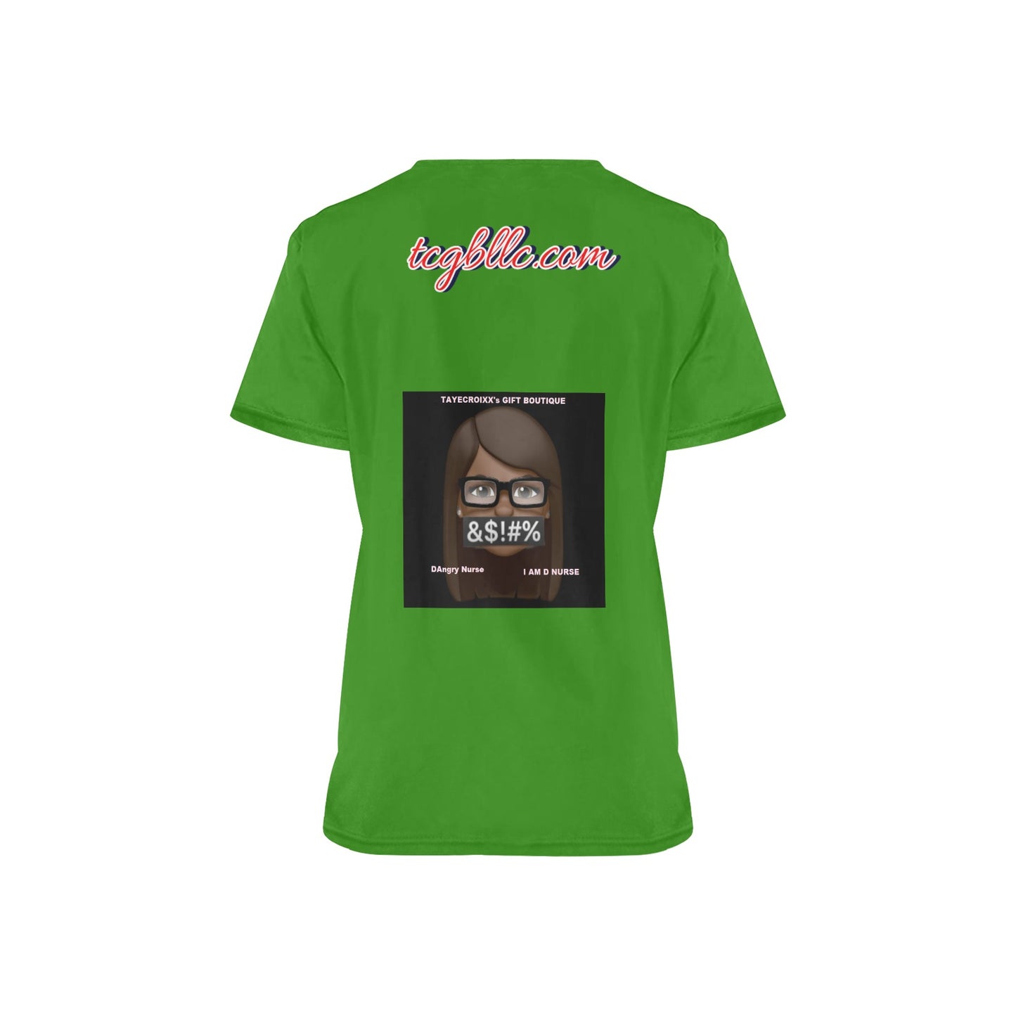 DAngry Nurse Scrub Top