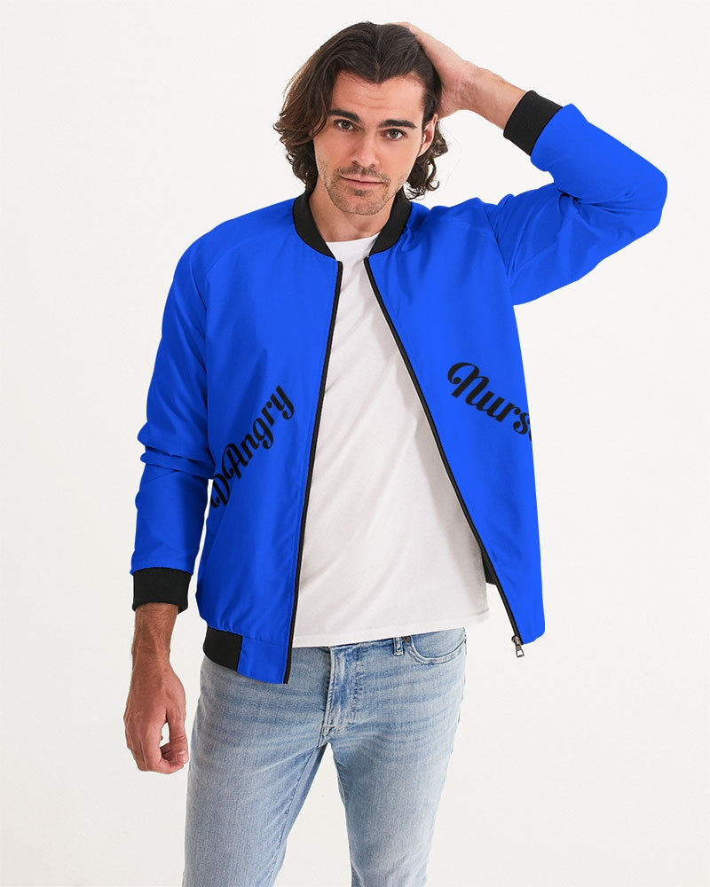 Angry Blue Men's Bomber Jacket