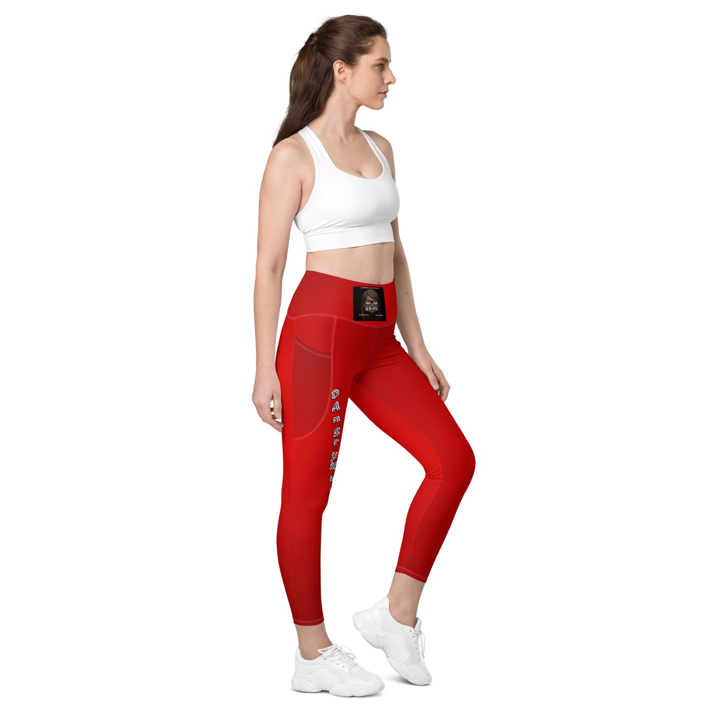 DAngry Nurse Leggings with pockets