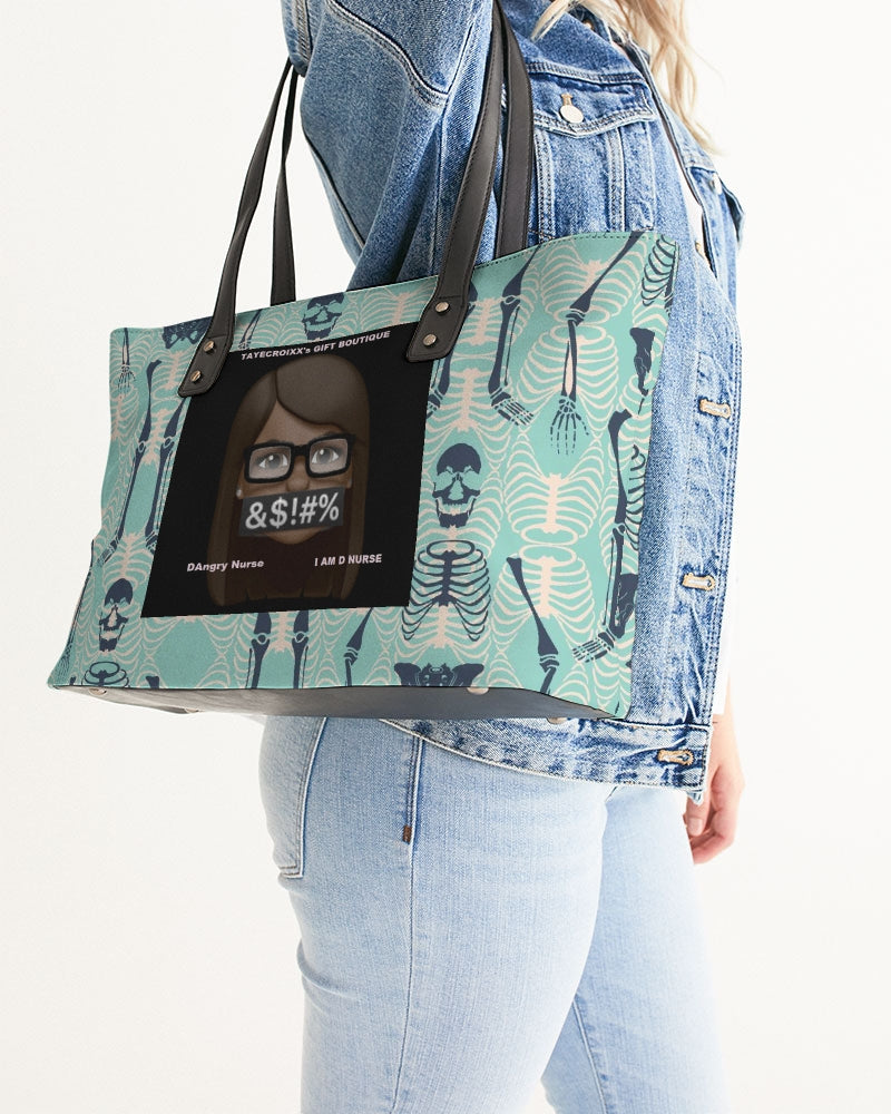 ANGRY SKELeton Stylish Tote