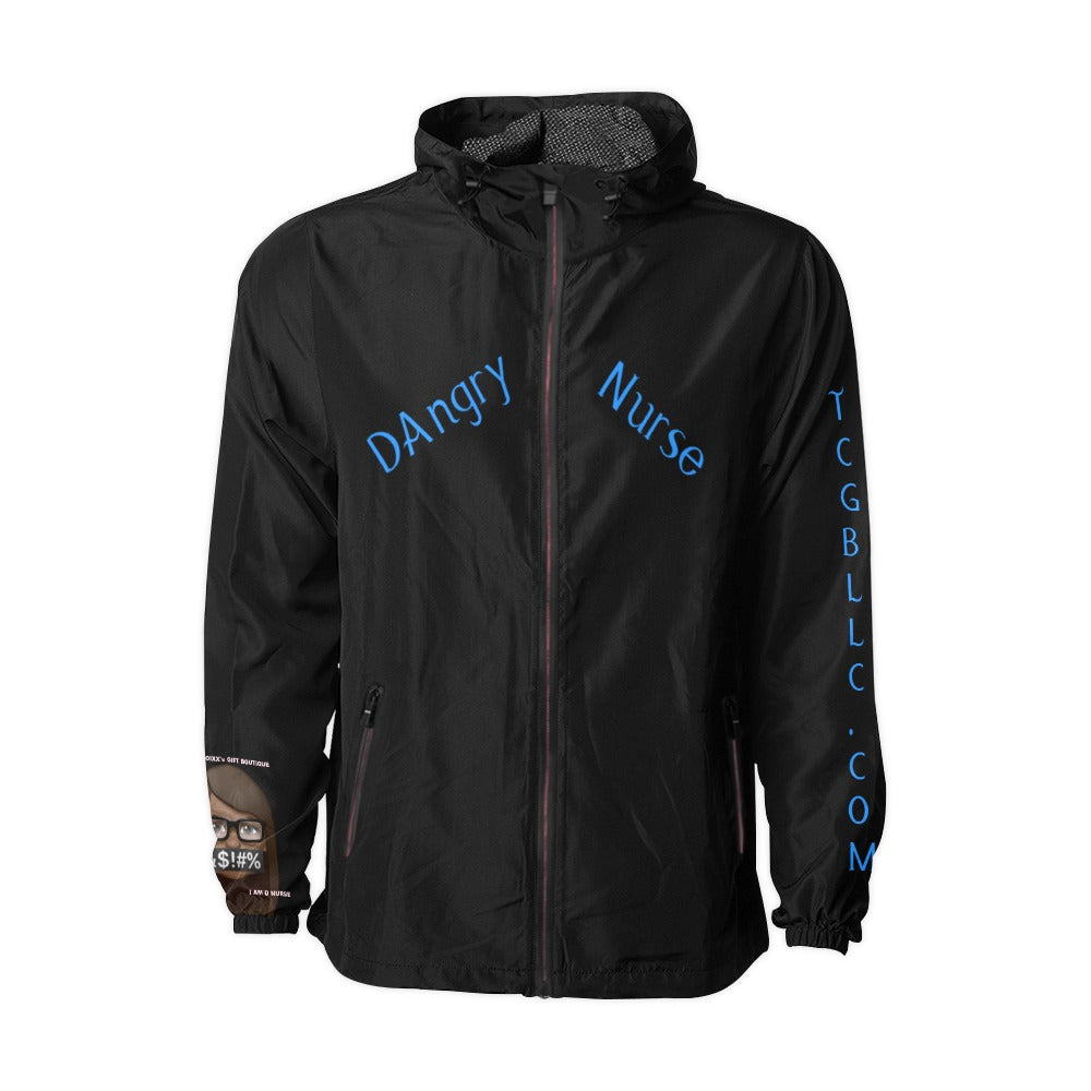 Unisex All Over Print  Hooded Windbreaker (Model H23)