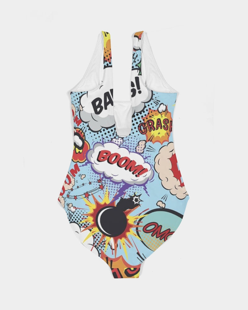 Angry sounds Women's One-Piece Swimsuit