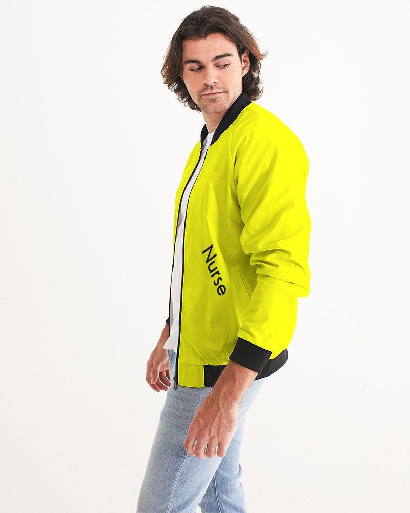 Angry Yellow Men's Bomber Jacket