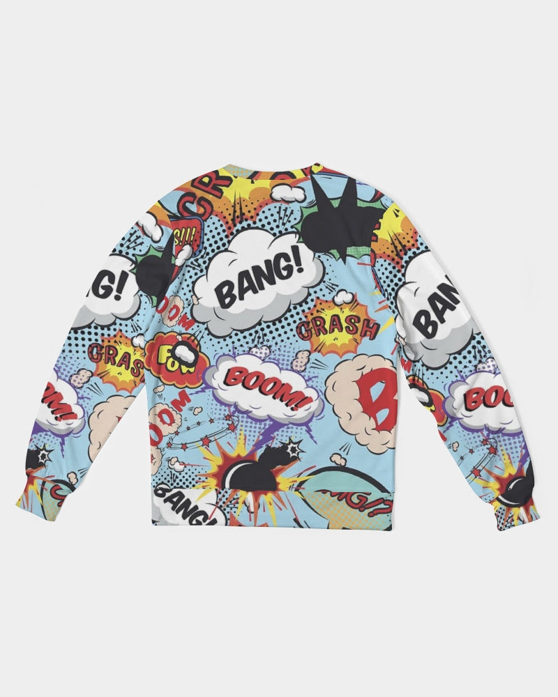 Angry sounds Men's Classic French Terry Crewneck Pullover