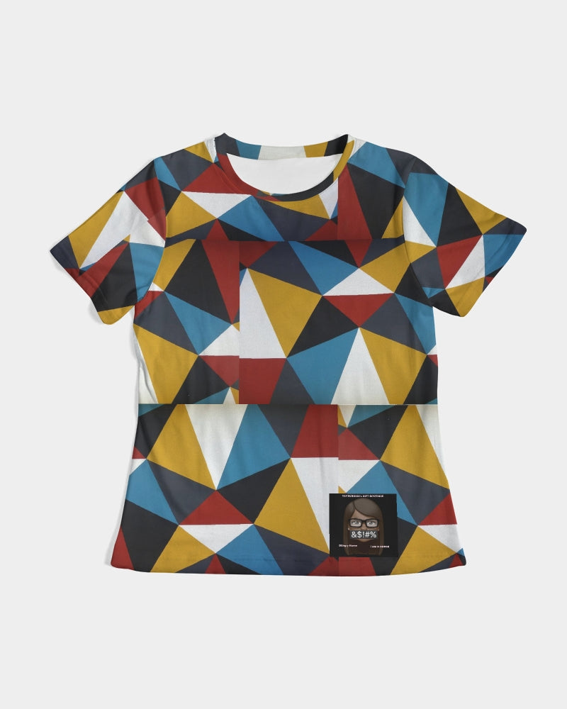 Angry Triangles Women's Tee