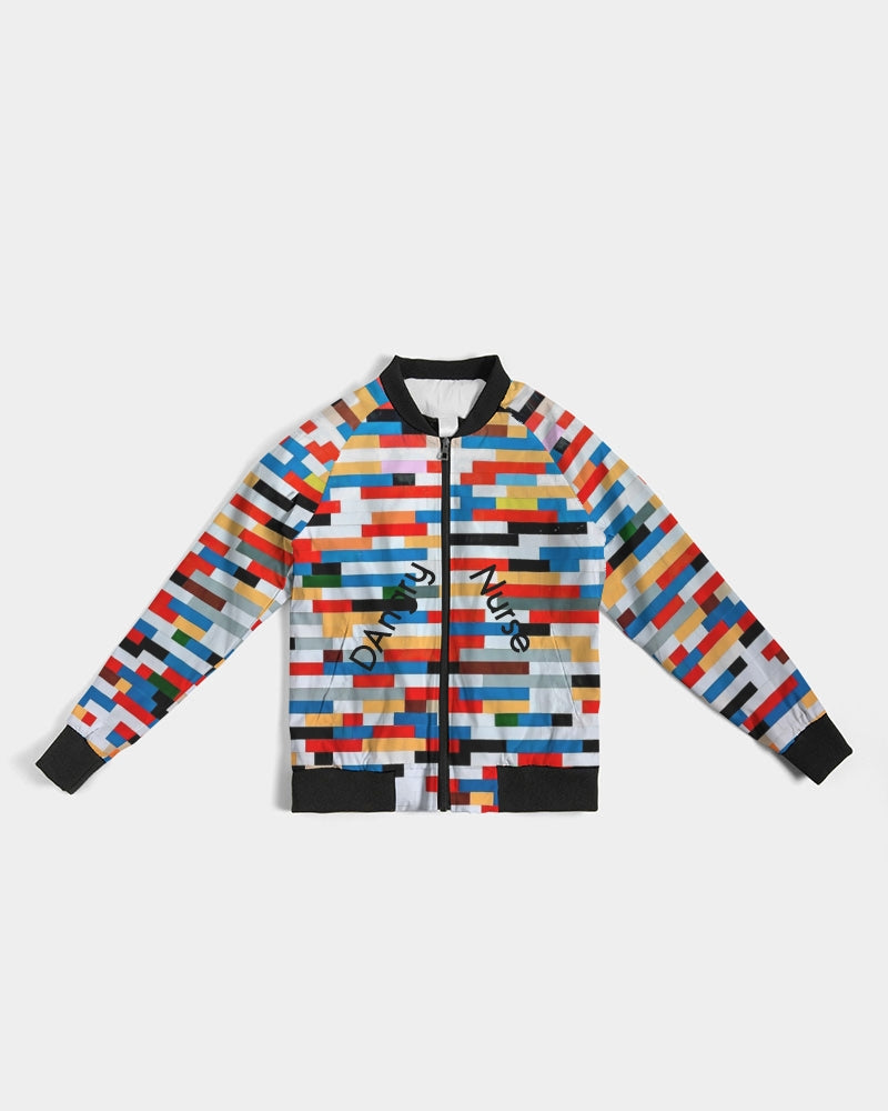 Angry Blocks Women's Bomber Jacket