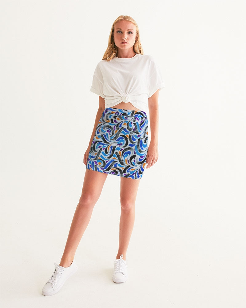 Angry Twirls Women's Mini Skirt