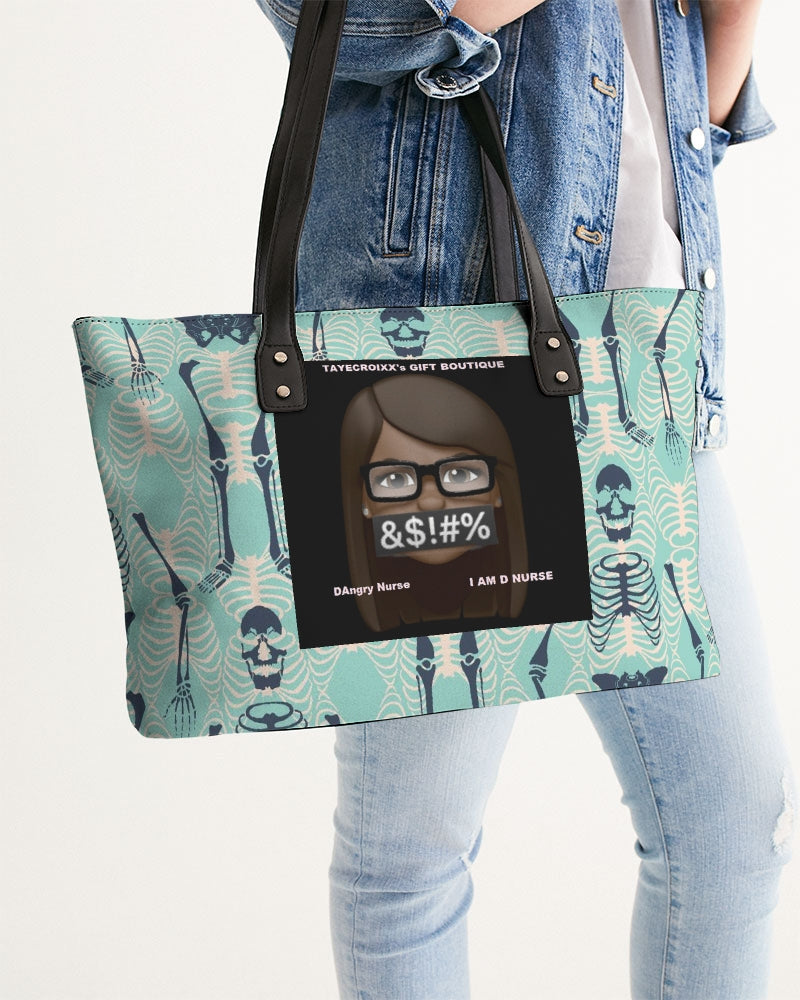 ANGRY SKELeton Stylish Tote