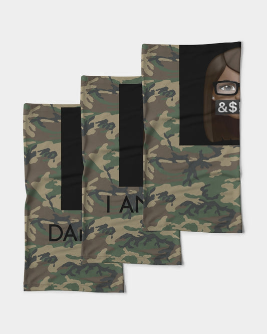 Brown-camo Neck Gaiter Set